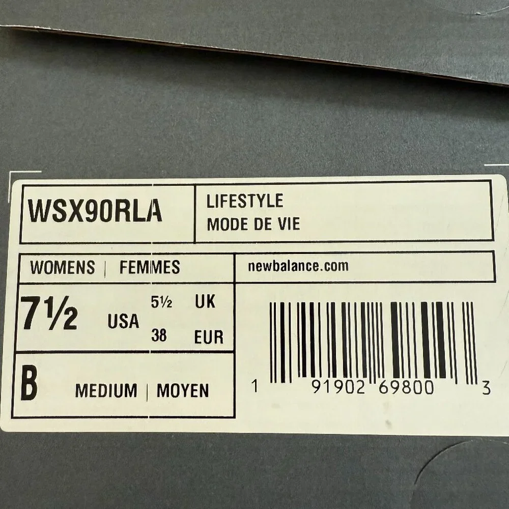New Balance Beige and Gray Sneakers - Picture 14 of 14